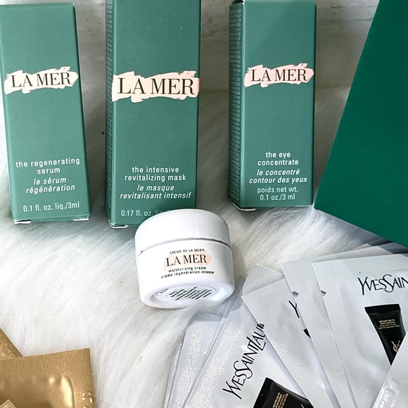 🌟🌟🌟SOLD🌟🌟🌟LA MER revitalizing mask, eye concentrate, regenerating serum + - Picture 2 of 12
